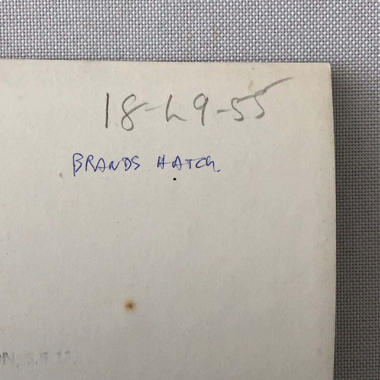 Vintage Racing Photo Photograph Brands Hatch Lotus MK8 +