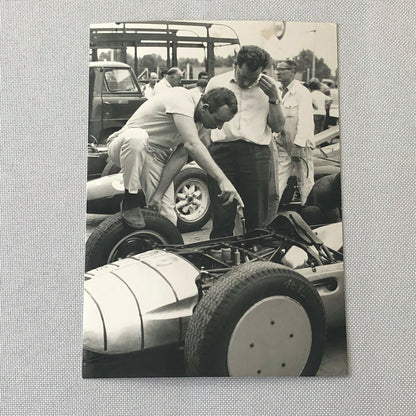 Vintage John Surtees Porsche Racing Photo Photograph 1962 Italian Grand Prix