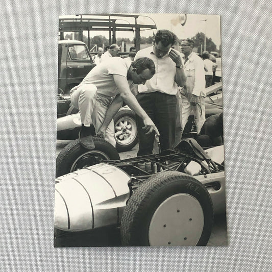 Vintage John Surtees Porsche Racing Photo Photograph 1962 Italian Grand Prix