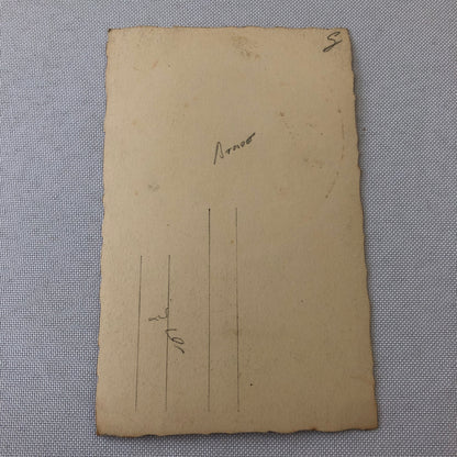 Circus Performer Dancer Acrobat ? Real Photo Postcard Post Card RPPC Vintage