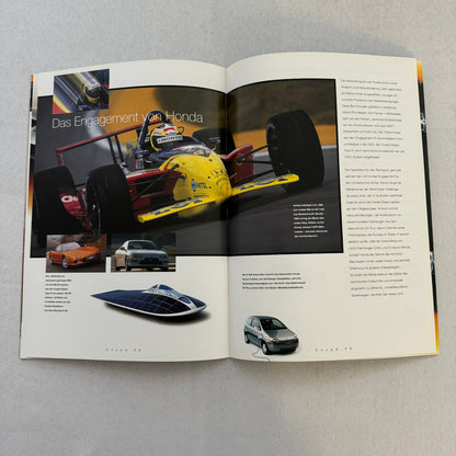 1998 1999 Honda Accord Coupe V6 Car Sales Brochure Swiss Market German Text