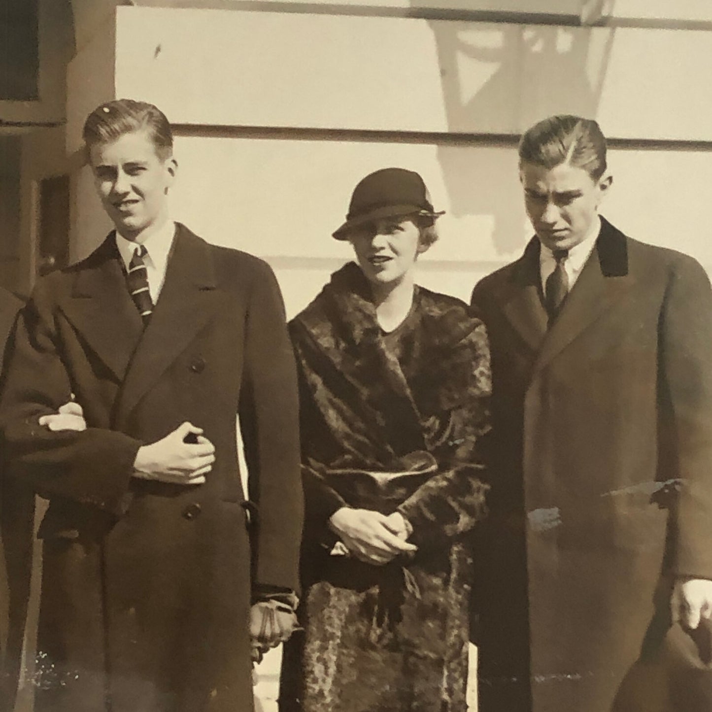 Press Photo Photograph President Franklin Roosevelt Eleanore Roosevelt Family