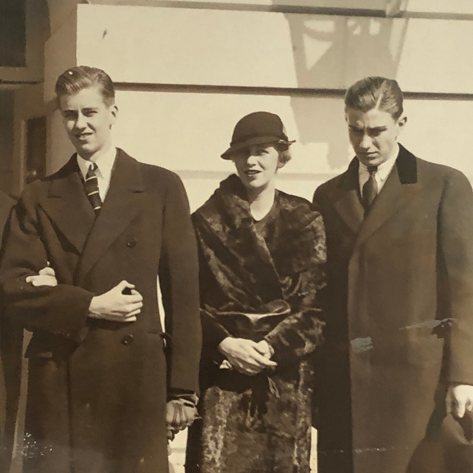 Press Photo Photograph President Franklin Roosevelt Eleanore Roosevelt Family