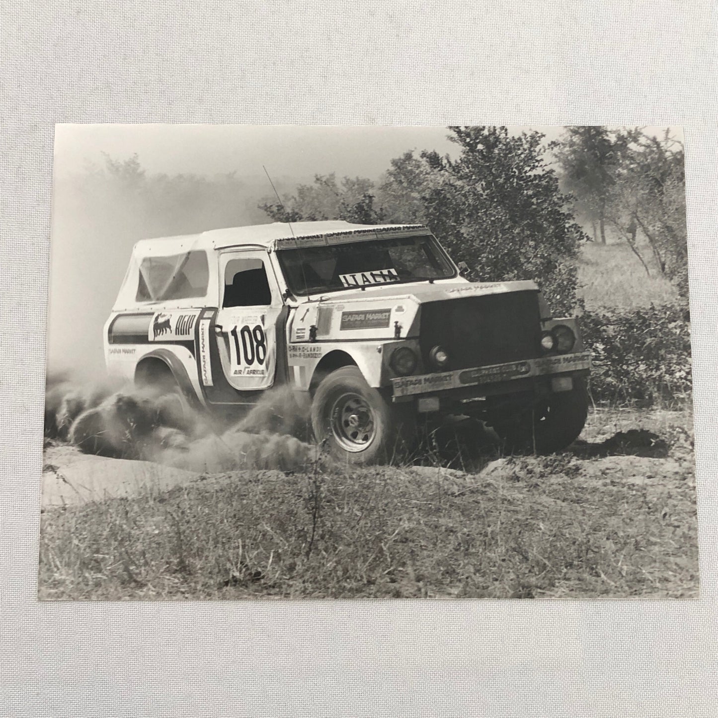 1980 Transafrica Rally Rallye Photo Photograph DPPI Truck