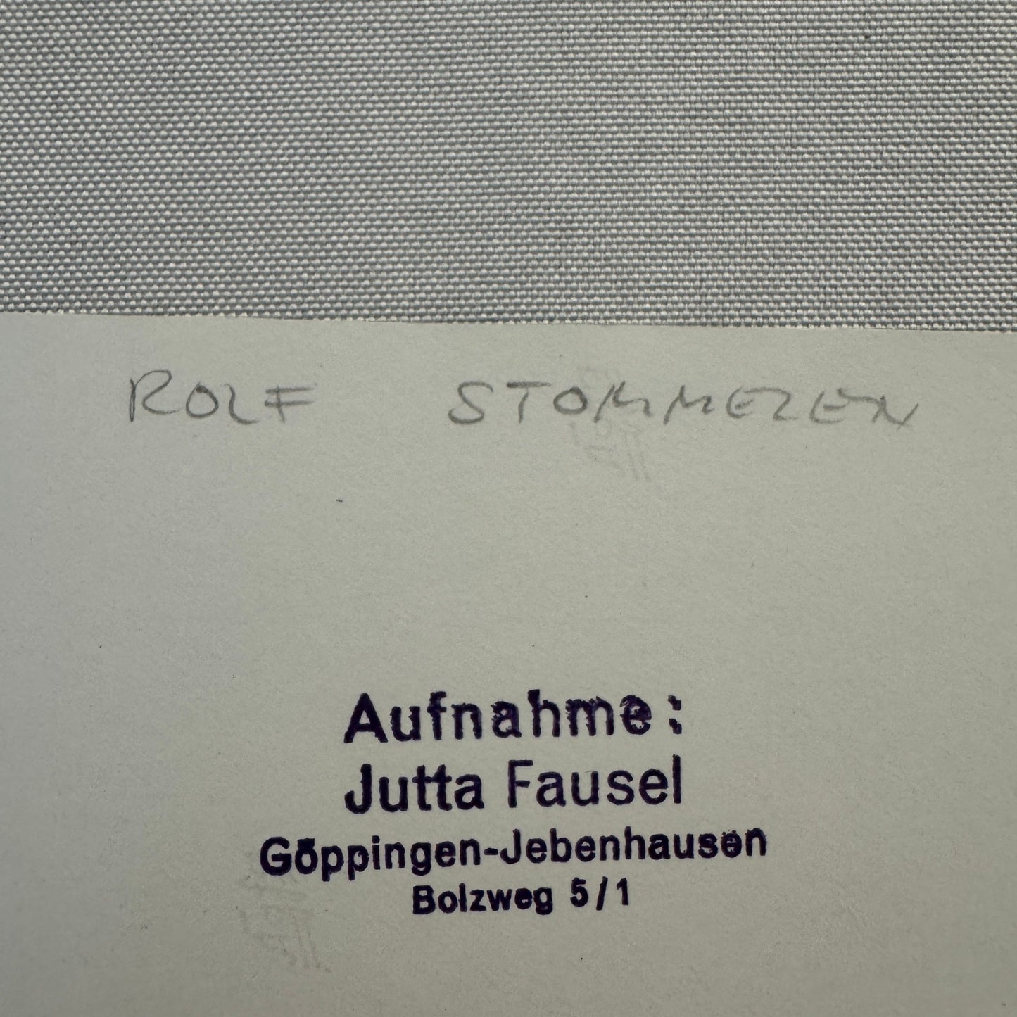 Vintage Racing Photo Porsche 908 Spyder Driver Rolf Stommelen Photograph 1969