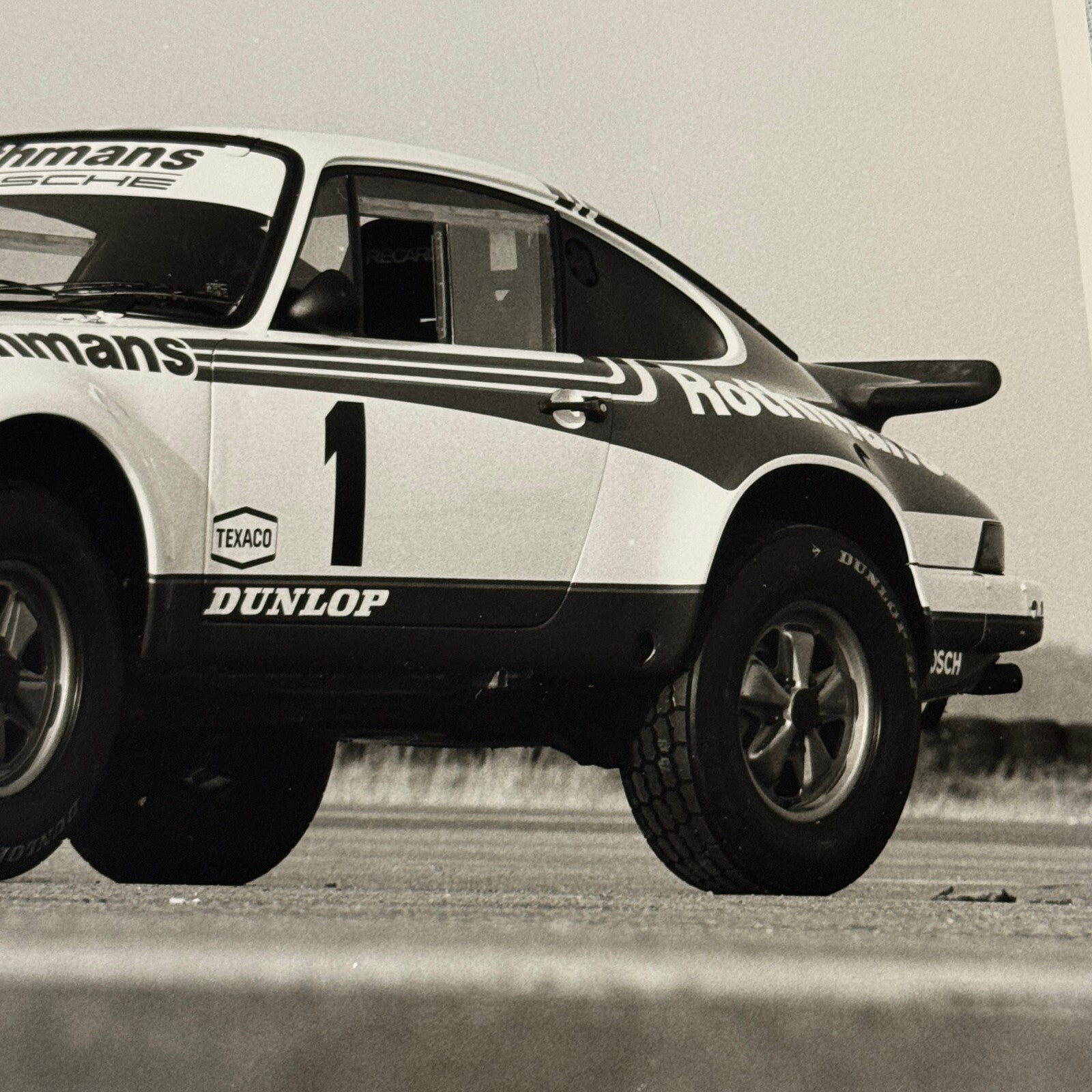 Rothmans Racing Porsche 911 Rally Safari Car Photo Photograph Print Vintage