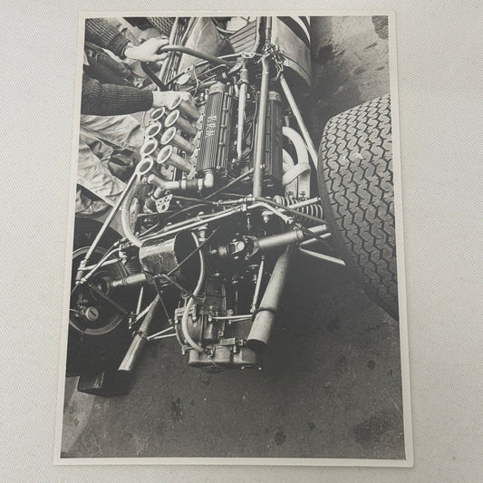 Vintage Racing Photo BRM Car 1966 German Grand Prix Race Engine Motorsport