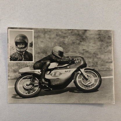 Vintage Motorcycle Racing Postcard Post Card Bernd Kohler Germany