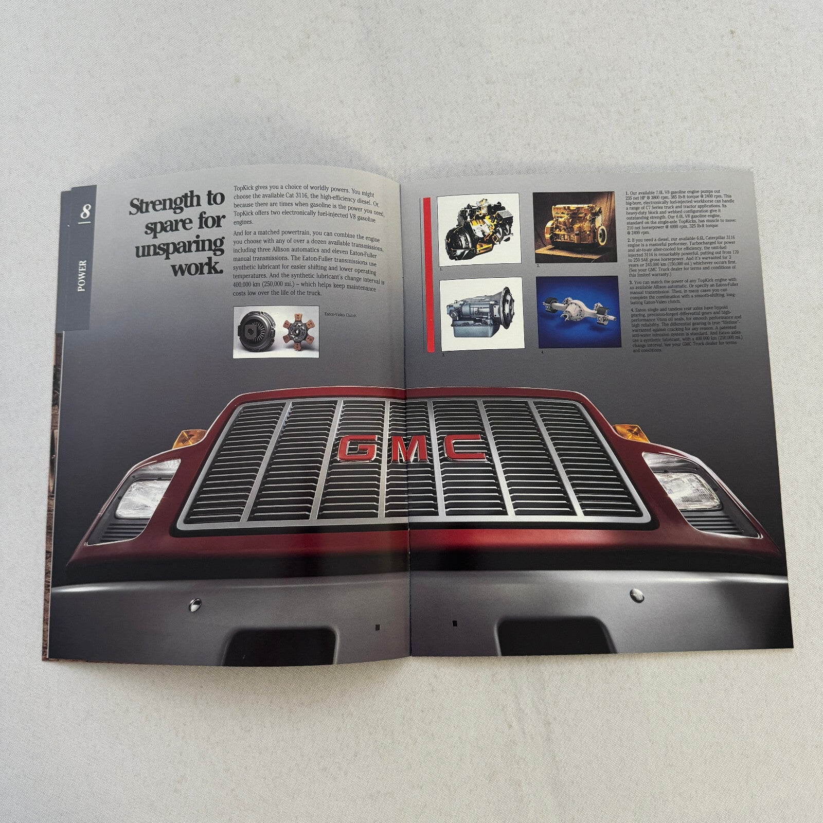 GMC Topkick Truck Sales Brochure Catalog Advertising C6H042 C7H064 C7H042