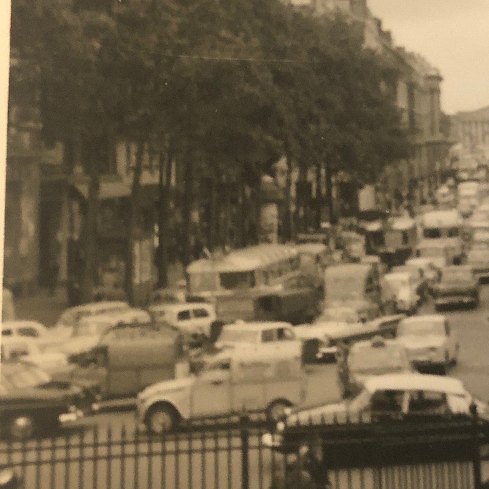 Vintage Photo Photograph Citroen Cars on Street France French ? Tag AL22SM1
