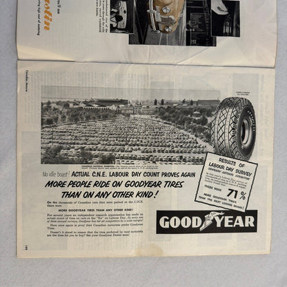 1952 Canadian Motorist Magazine Queen Elizabeth CNE Autoshow Motor Show Sept