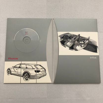Audi Allroad Quattro Station Wagon Concept Car Press Kit Photo CD GERMAN Text