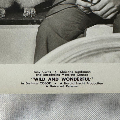 Vintage Movie Still Press Photo Photograph Print Wild and Wonderful Tony Curtis