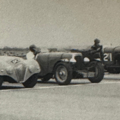 Vintage Racing Photo Photograph Print Motorsport Race Unidentified