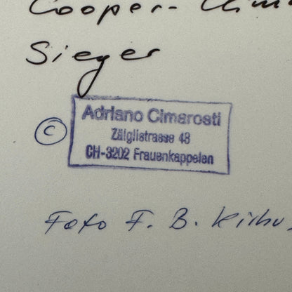 Stirling Moss Cooper Climax 1958 Argentine Grand Prix Racing Photo Photograph