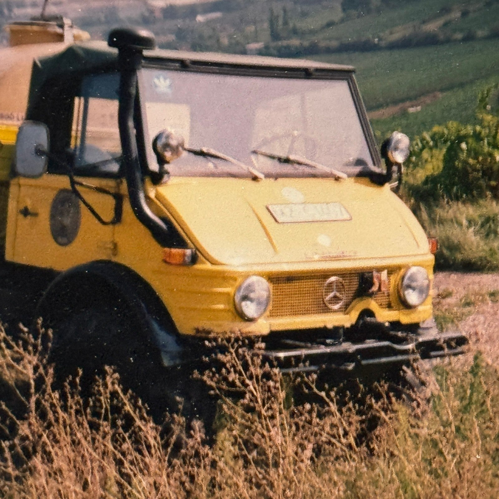 Vintage Mercedes Benz UNIMOG Truck Photo Photograph Print Snapshot