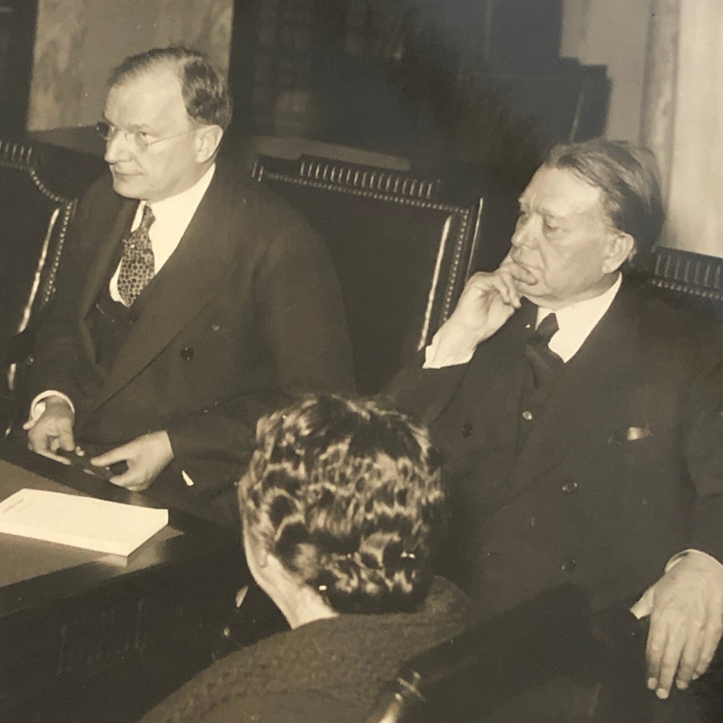 Press Photo Photograph Silver Bloc Senators Senate 1933 Underwood & Underwood