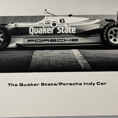 Porsche Quaker State Indy Car Racing Photo Photograph Print