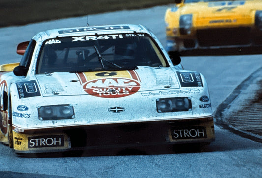 Merkur XR4Ti Racing Car 35mm Slide Photo Image Vintage