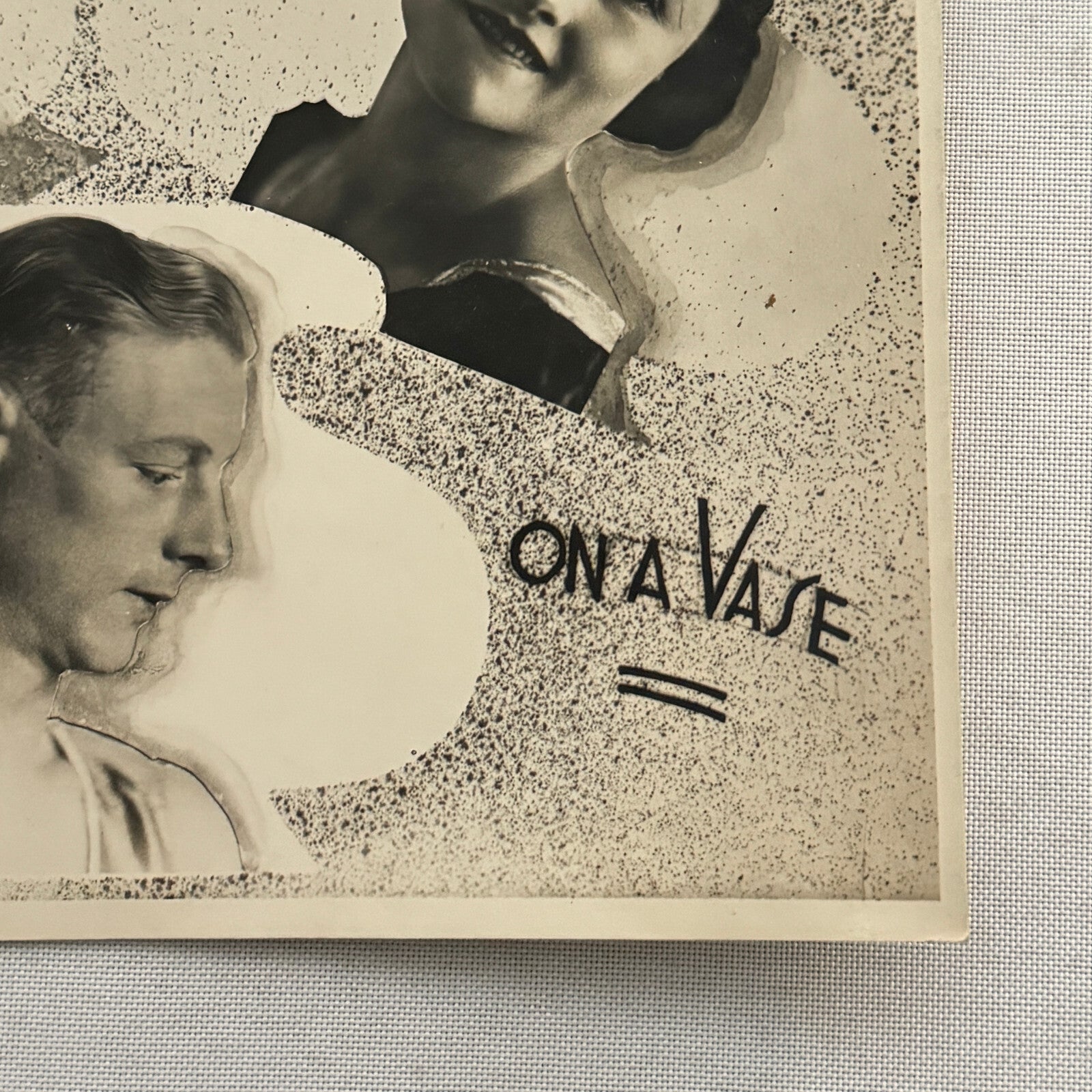 Vintage Circus Acrobat Variety Act Photo Photograph Fransy and Company