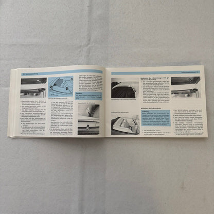 1988 Saab 900 Owners Manual Instruction Guide Book Combi Cabriolet GERMAN TEXT