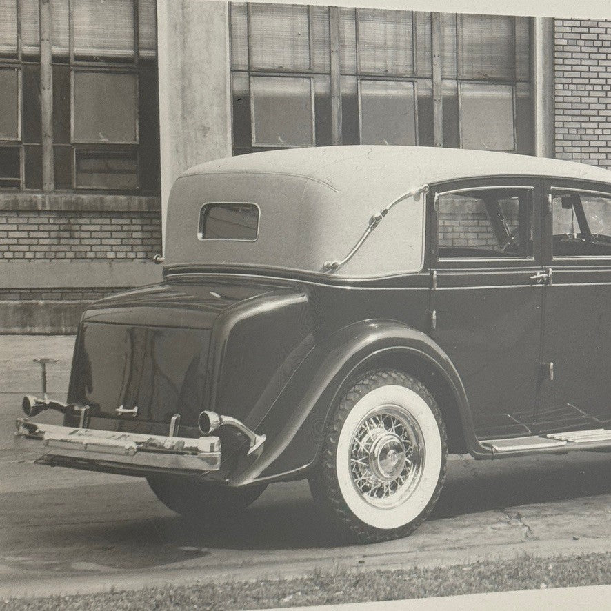 1932 Chrysler Imperial Sedan Car Photo Photograph Vintage Image Modern Print