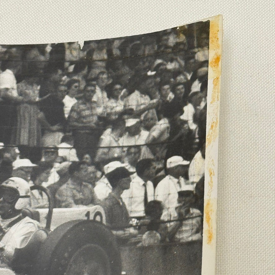 Vintage Indy Racing Phtoo Jimmy Bryan 1960 Last Race Photograph Indianapolis