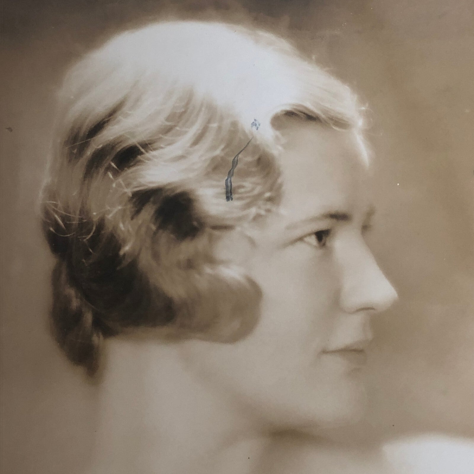Press Photo Photograph Society Engagement Beautiful Woman Helen Coolidge 1933