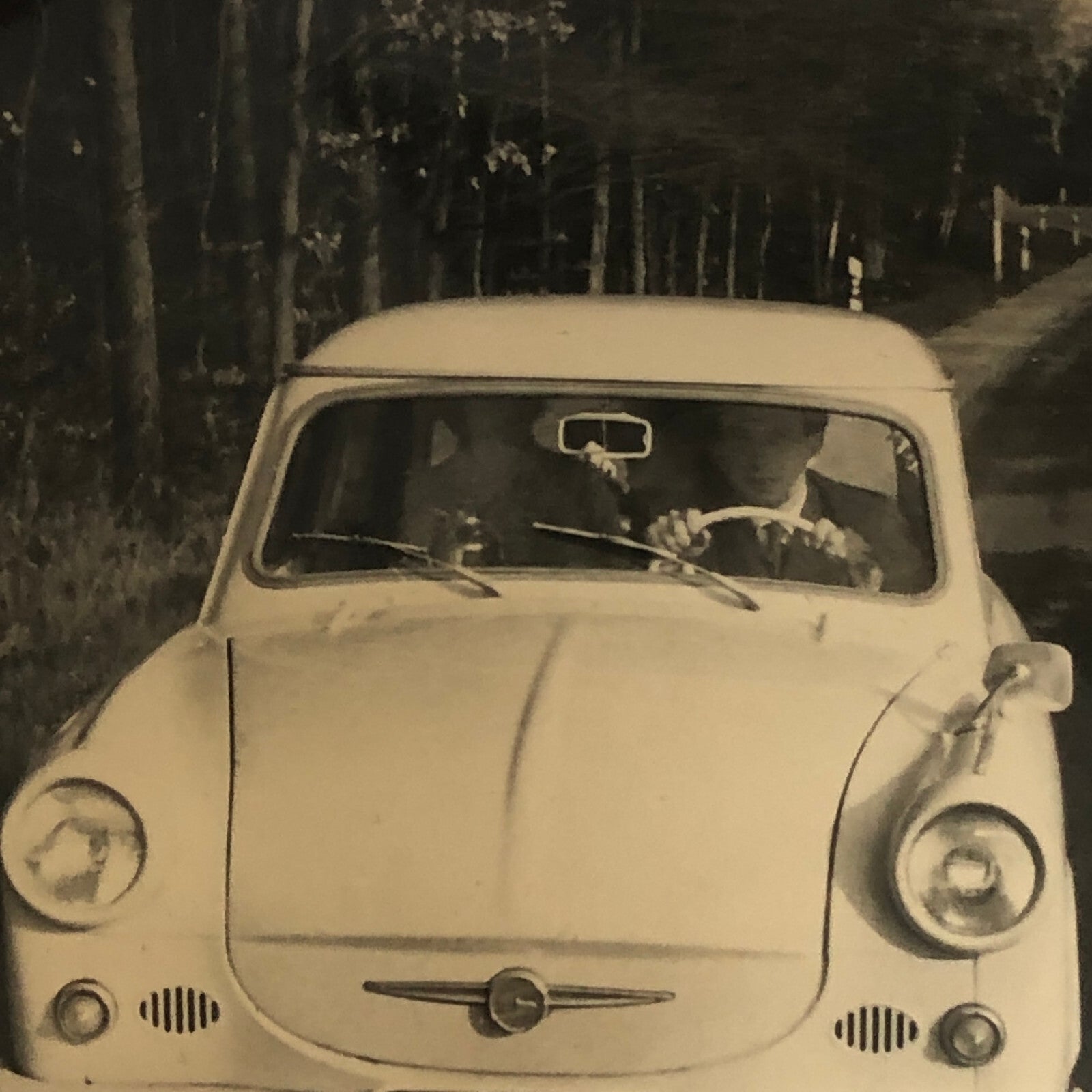 Vintage Car Photo People Automobile Photograph Lot 2 Photographs AL22SM1