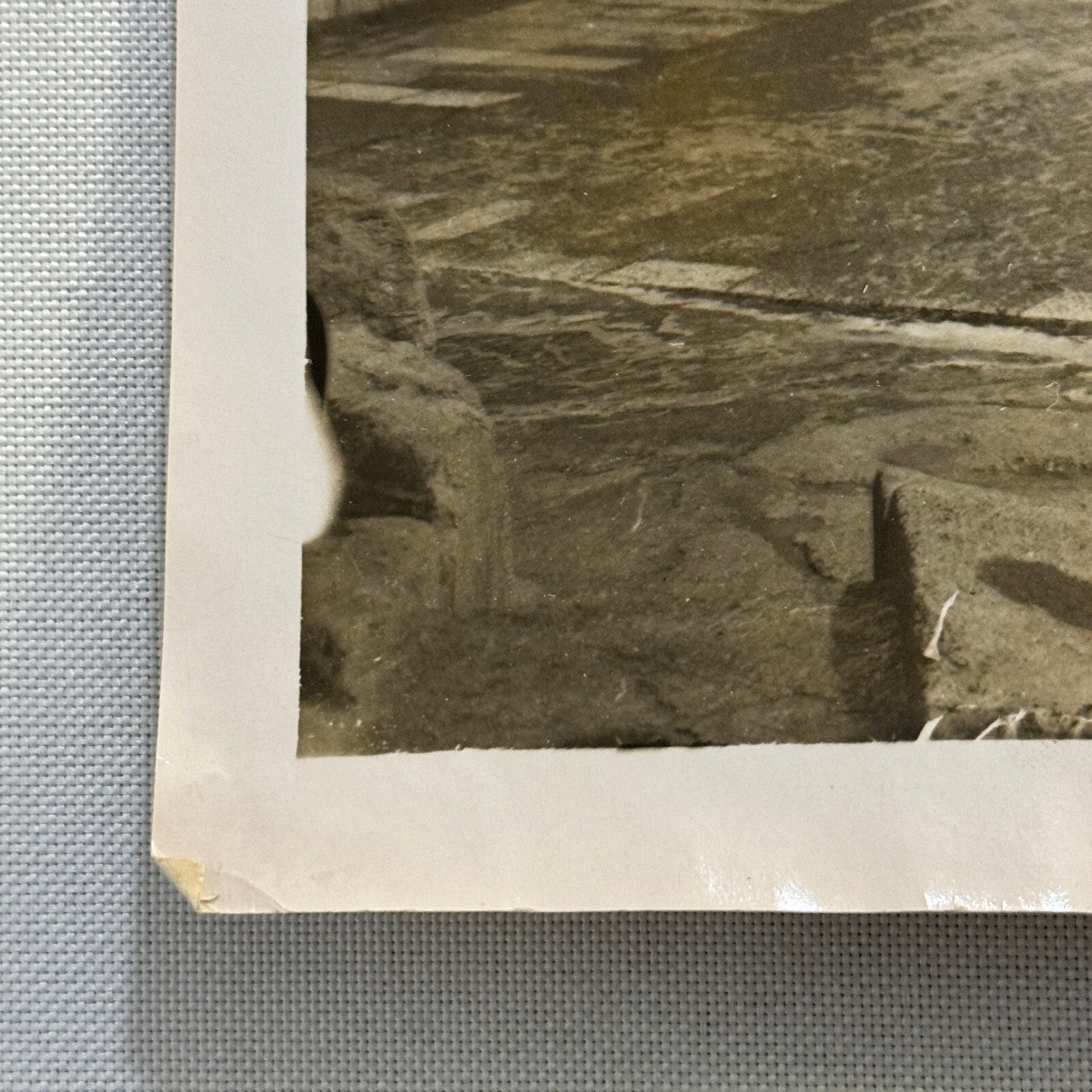 1933 Press Photo Photograph Large Storm in Malta Lighthouse Light House