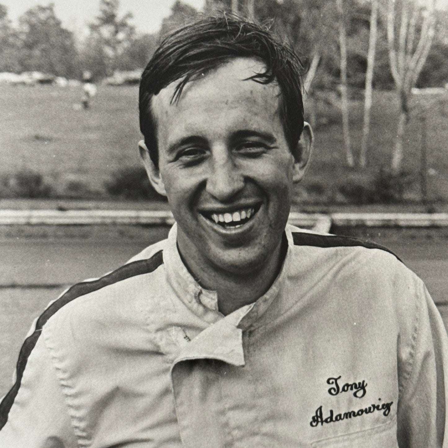 Tony Adamowicz Racing Driver Photo Photograph Vintage Image Modern Print