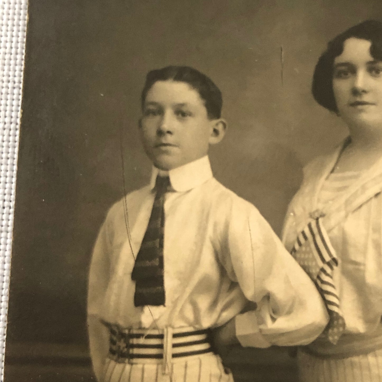 Circus Performer Real Photo Postcard Post Card RPPC Family Child Les Sterlings