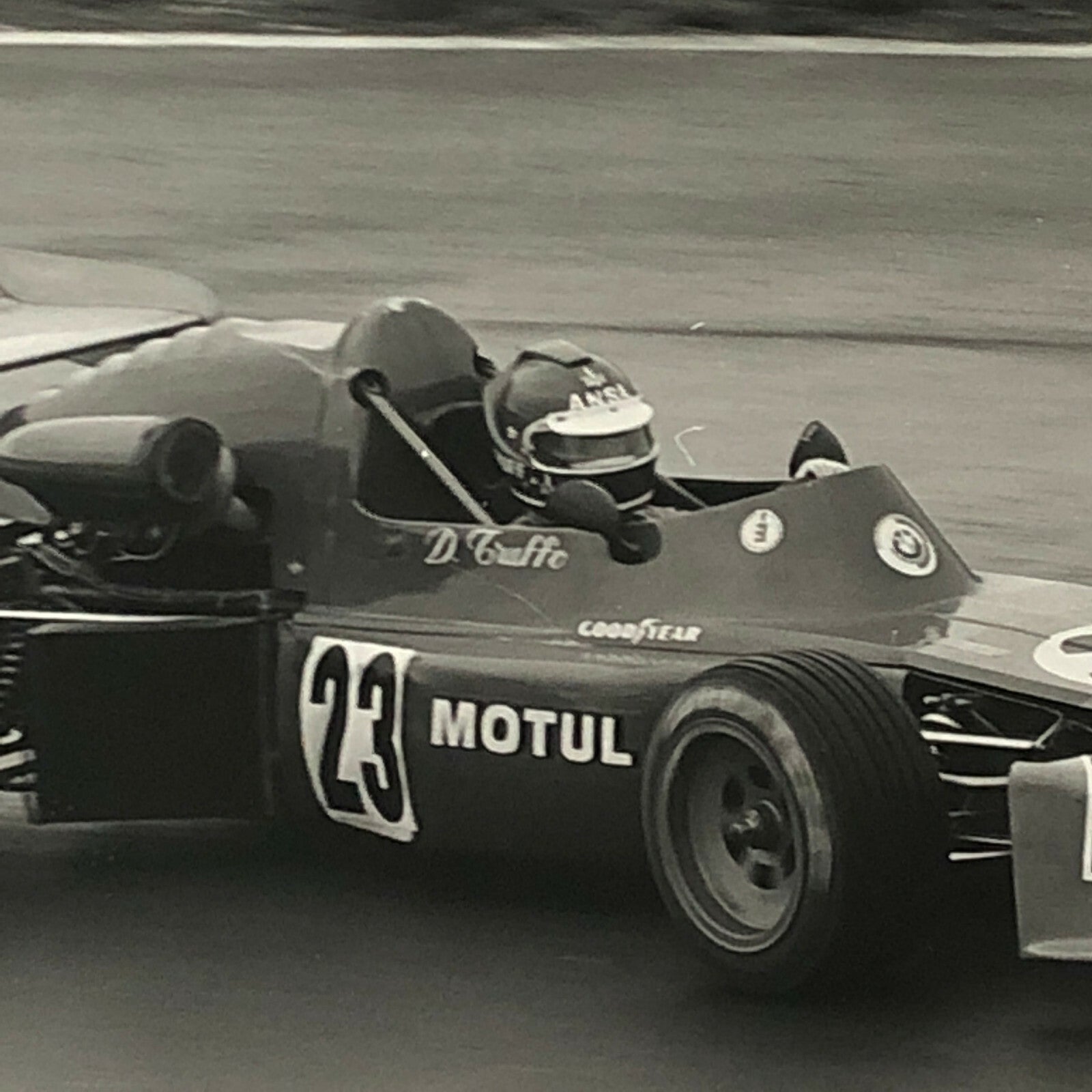 Vintage 1975 Formula 2 F2 Racing Photo Photograph Estoril Duilio Truffo BMW 