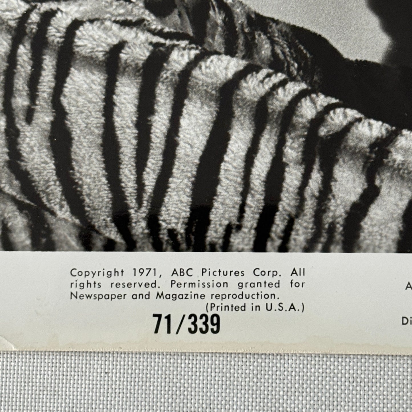 Vintage Movie Still Press Photo Photograph Kotch 1971 ABC Pictures