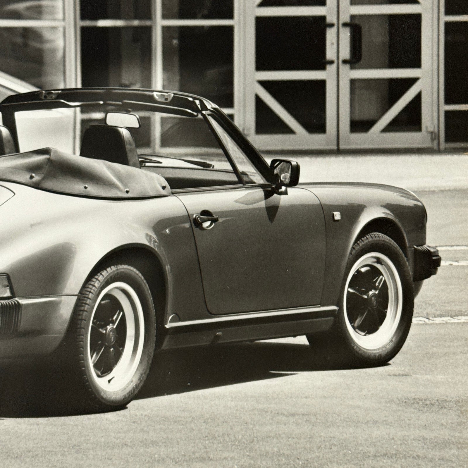 1988 Porsche 911 Carrera Cabriolet Convertible Factory Press Photo Photograph