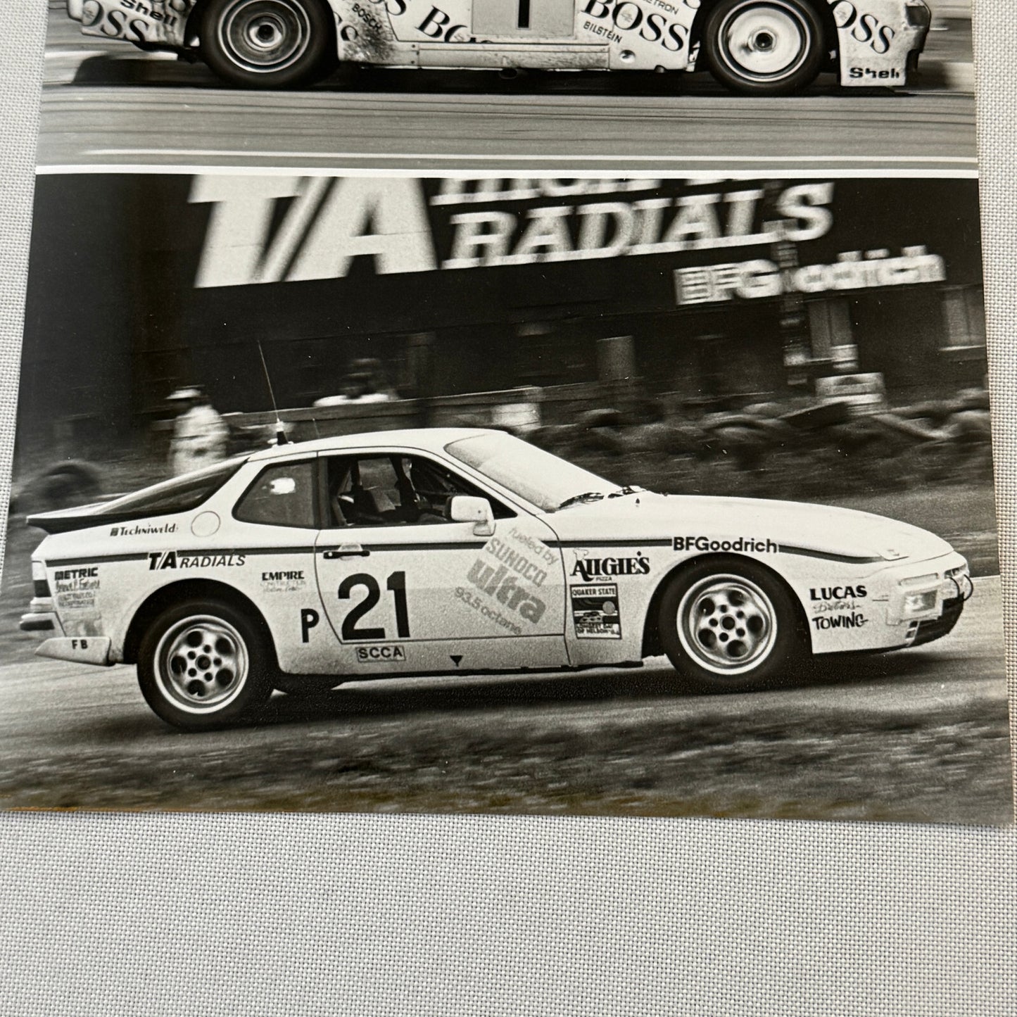 1984 Porsche 944 Turbo Racing Factory Press Photo Photograph Print