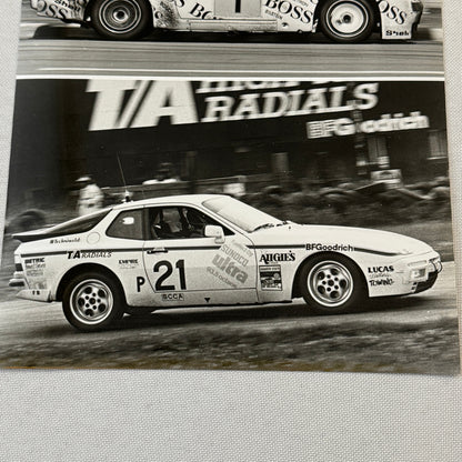 1984 Porsche 944 Turbo Racing Factory Press Photo Photograph Print
