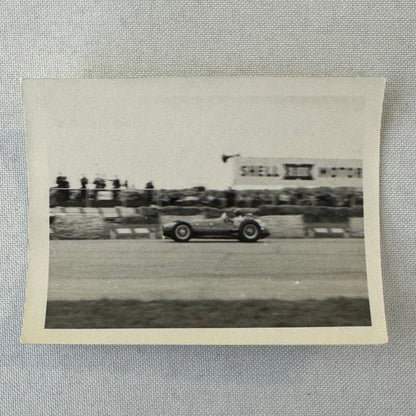 Vintage Racing Photo Peter Collins Goodwood 1955 Motorsport Photograph