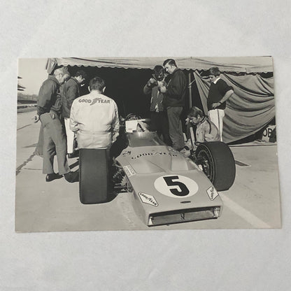 Indianapolis 500 Indy 500 Racing Photo Photograph Chris Amon 1969 McLaren Car