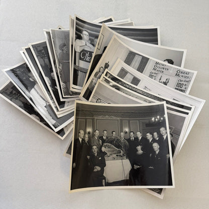 Metro Goldwyn Meyer MGM Film Movie Executive Photo Photograph Print Lot 18x
