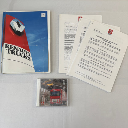 2004 Renault Commercial Truck Press Kit with Photo CD GERMAN