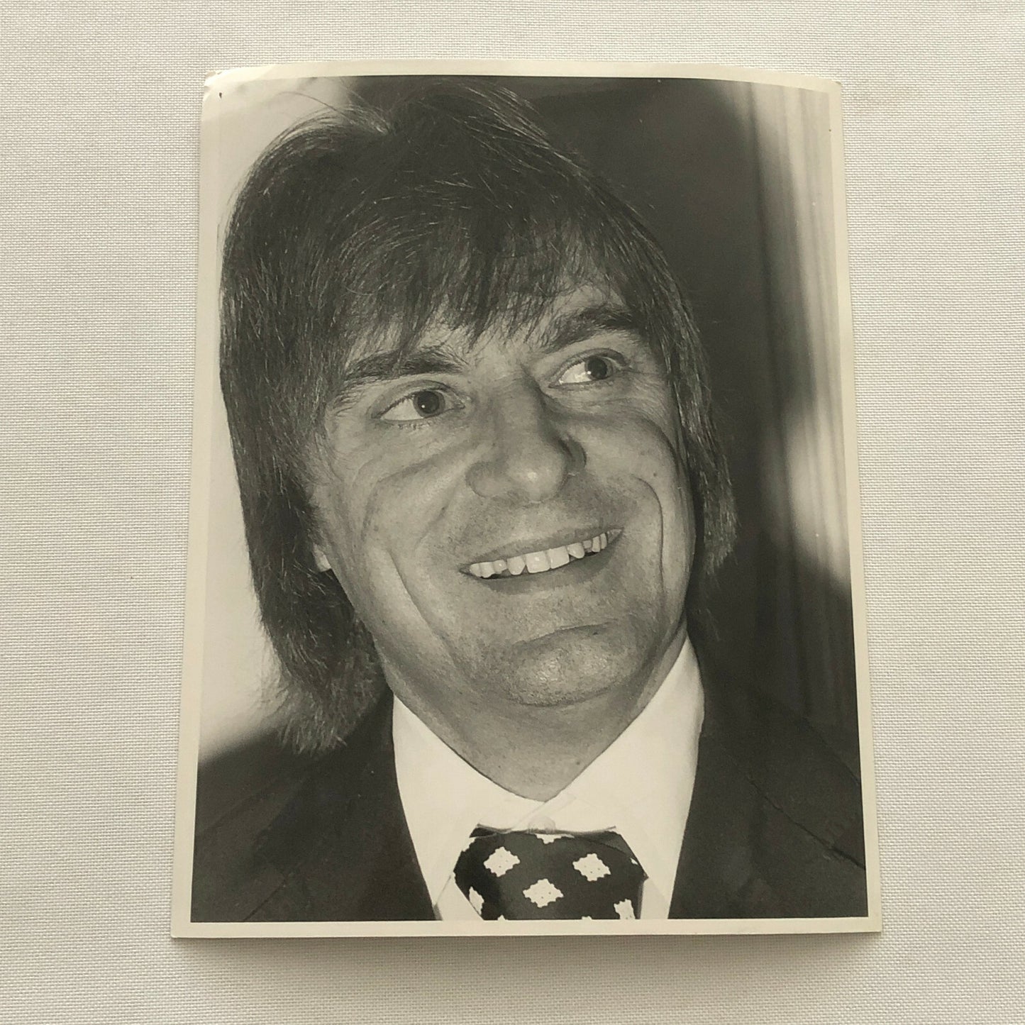 Vintage Bernie Ecclestone Portrait Photo Photograph Brabham Racing Team 1974