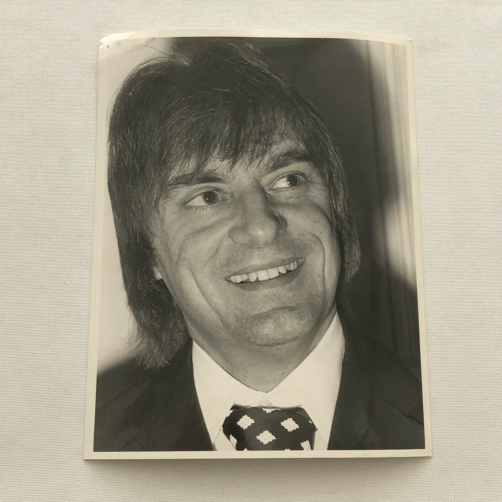 Vintage Bernie Ecclestone Portrait Photo Photograph Brabham Racing Team 1974