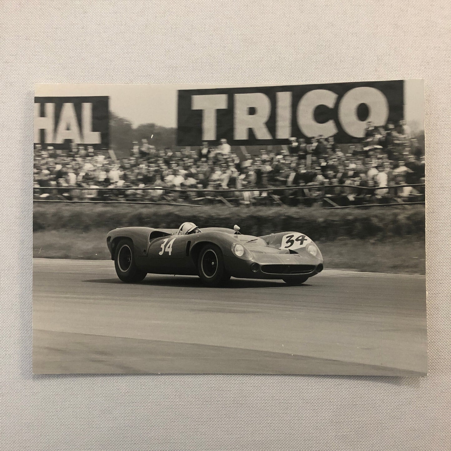 Vintage Racing Car Photo Photograph Print John Surtees Lola 1965