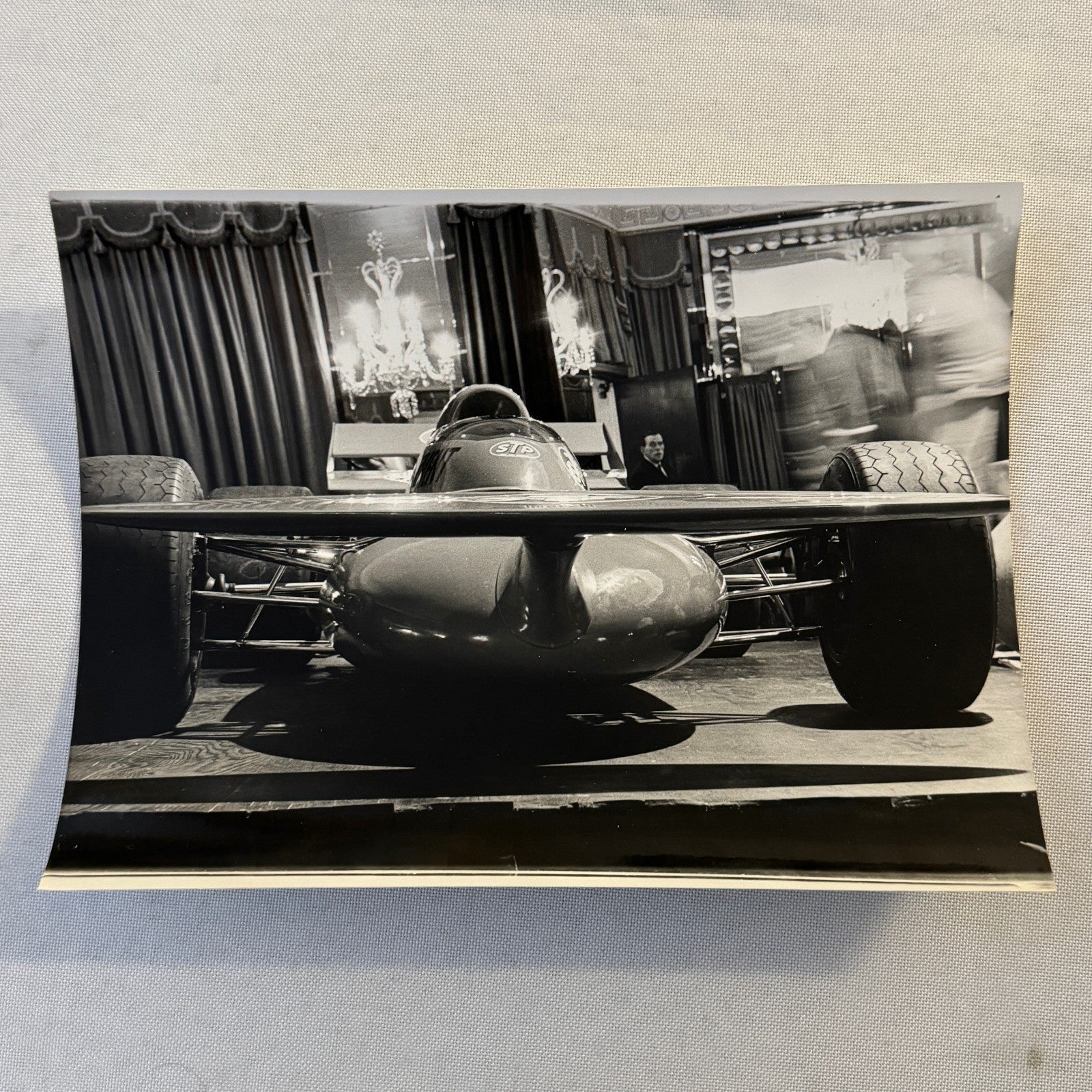 Vintage STP Racing Car Photo Photograph Print Ballroom Display Lot 5x