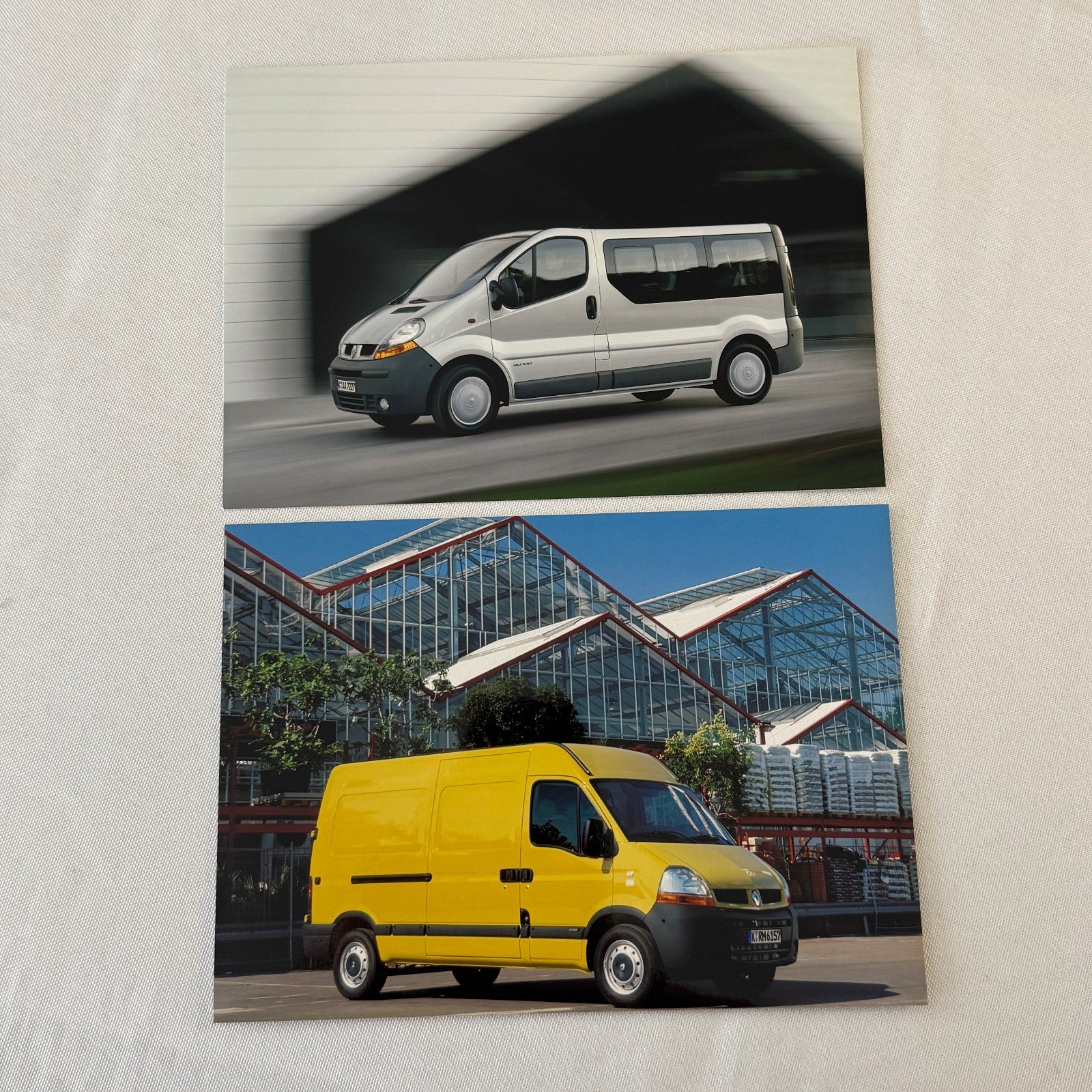 2004 Renault Truck Van Factory Press Kit Brochure Photos Kangoo Master GERMAN