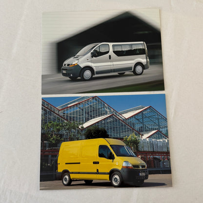 2004 Renault Truck Van Factory Press Kit Brochure Photos Kangoo Master GERMAN