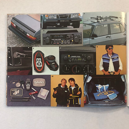 1983 Saab 900 Sales Brochure Catalog Advertising Saab 900 Turbo 900S 900 S