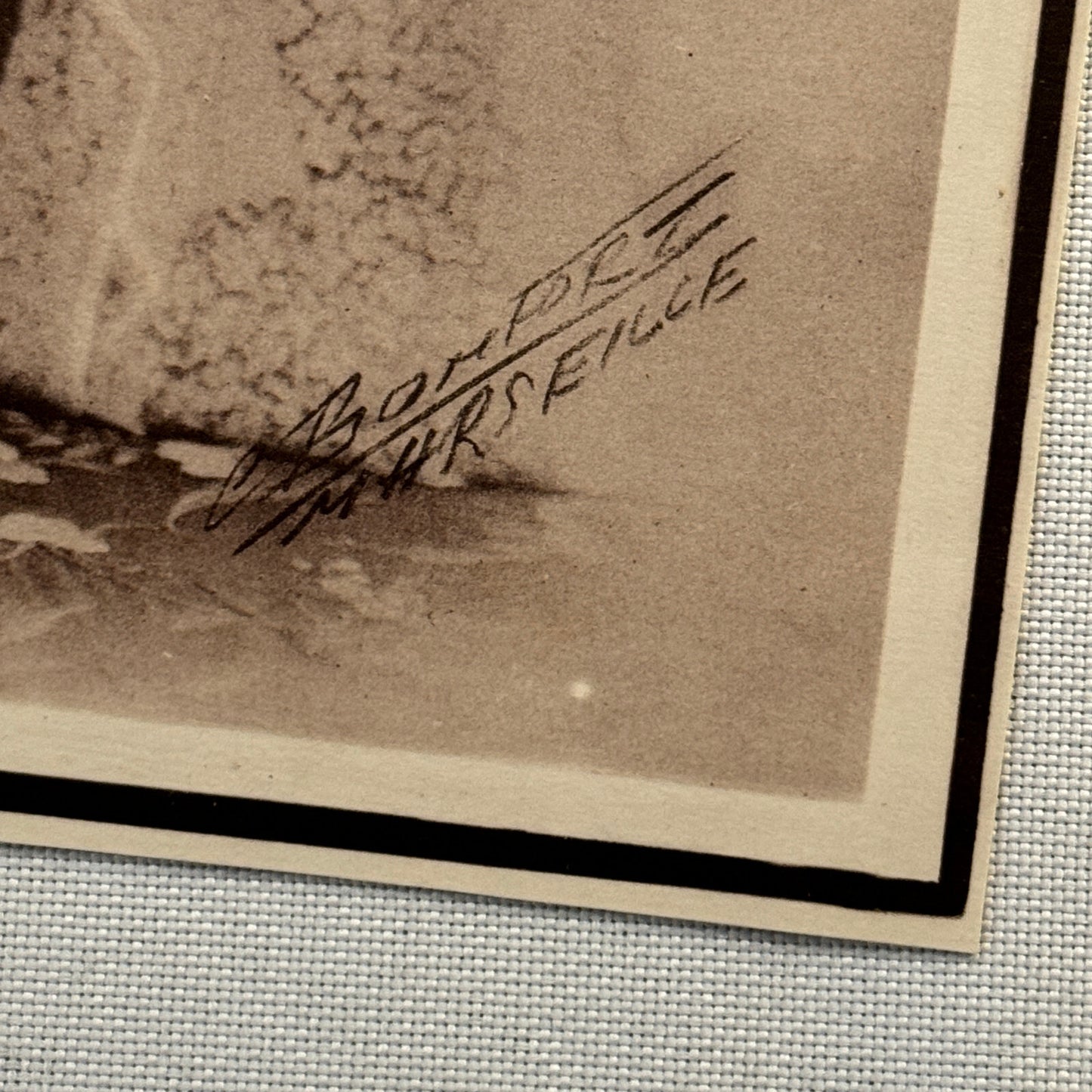 Vintage Circus Performer Woman Photo Card Combier Macon