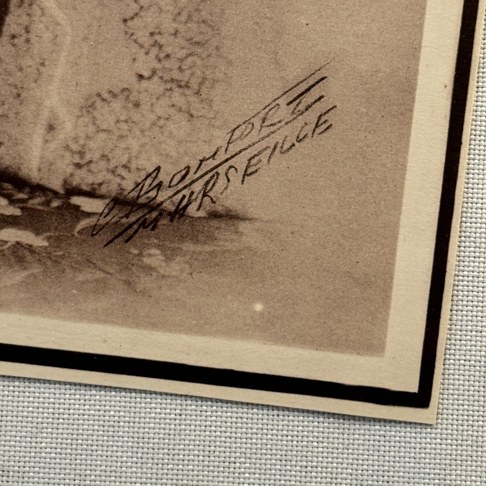 Vintage Circus Performer Woman Photo Card Combier Macon